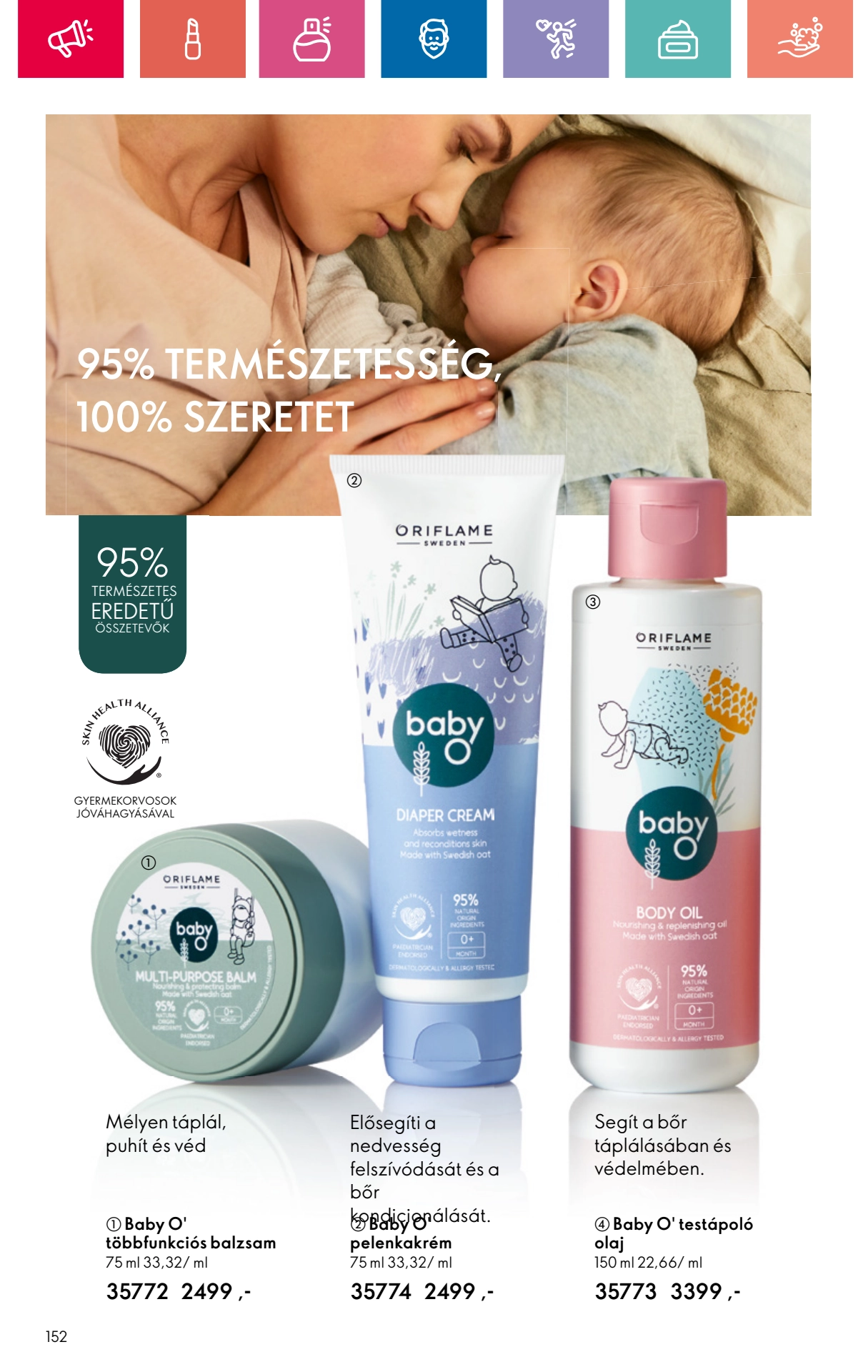 oriflame akciós újság 152 oldal