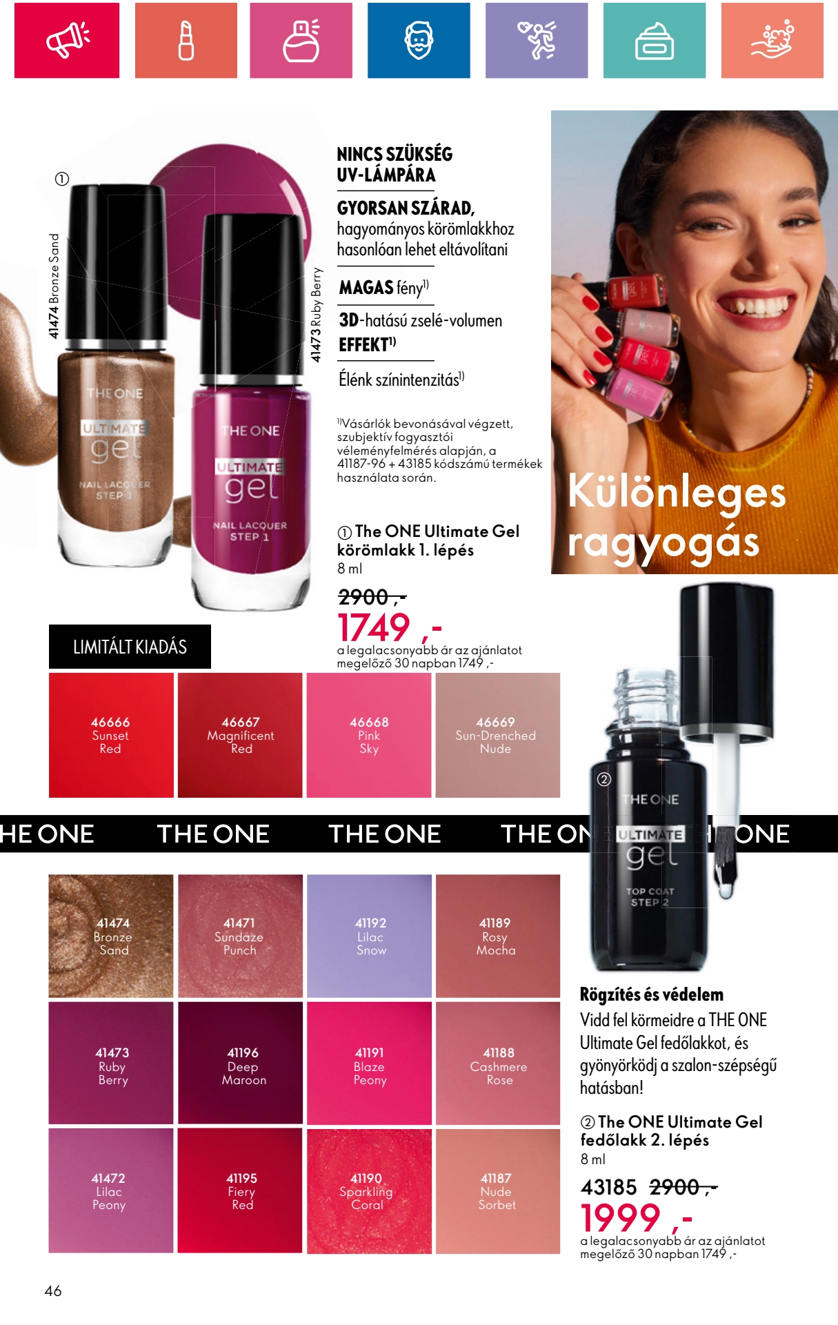 oriflame akciós újság 46 oldal