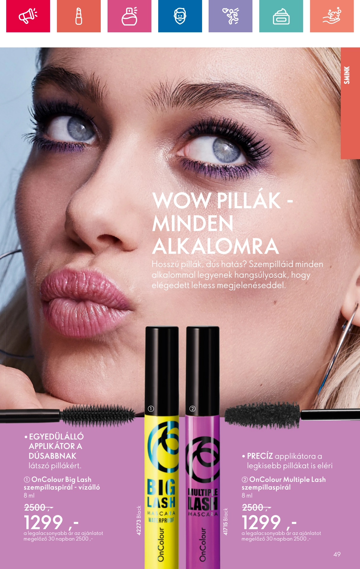 oriflame akciós újság 49 oldal