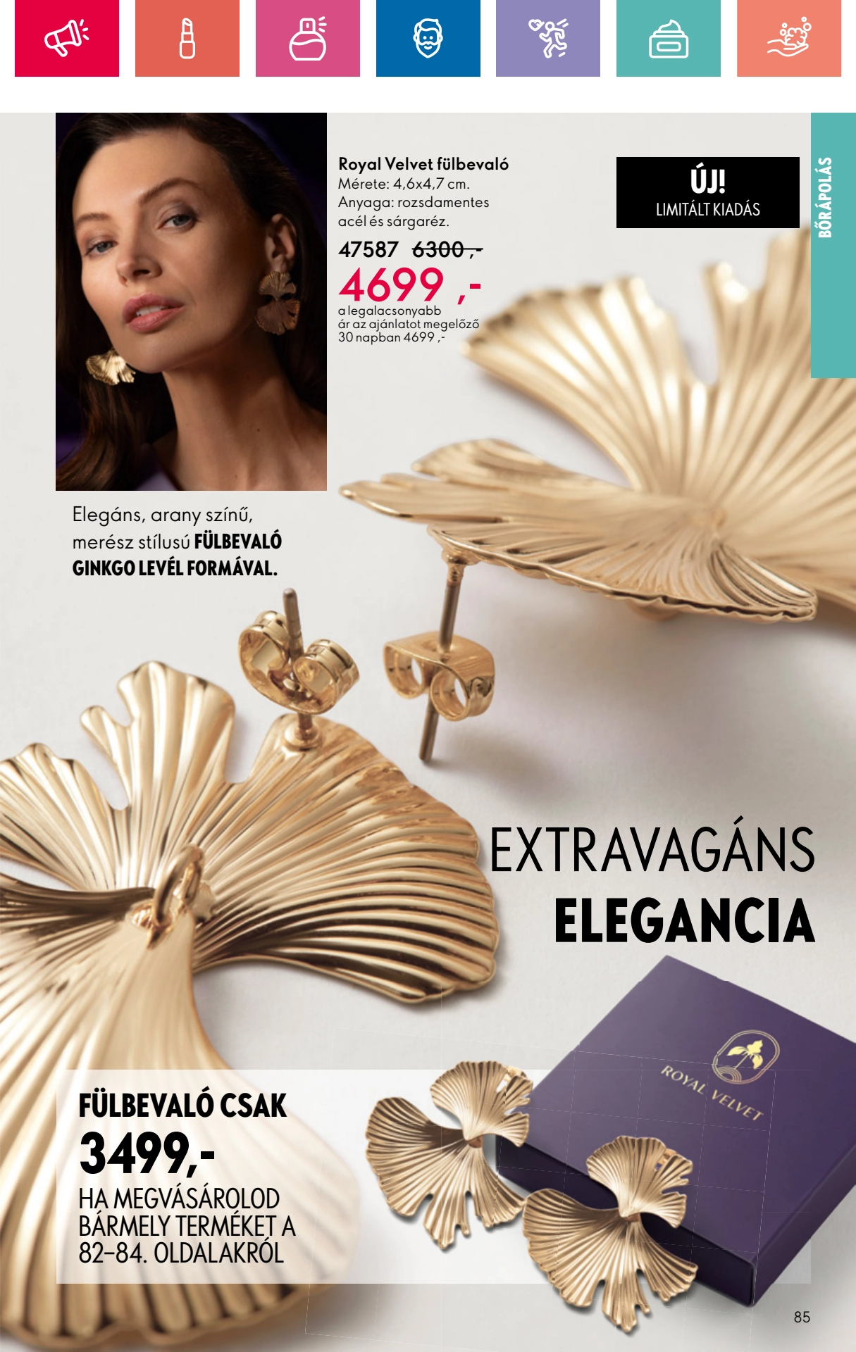 oriflame akciós újság 85 oldal