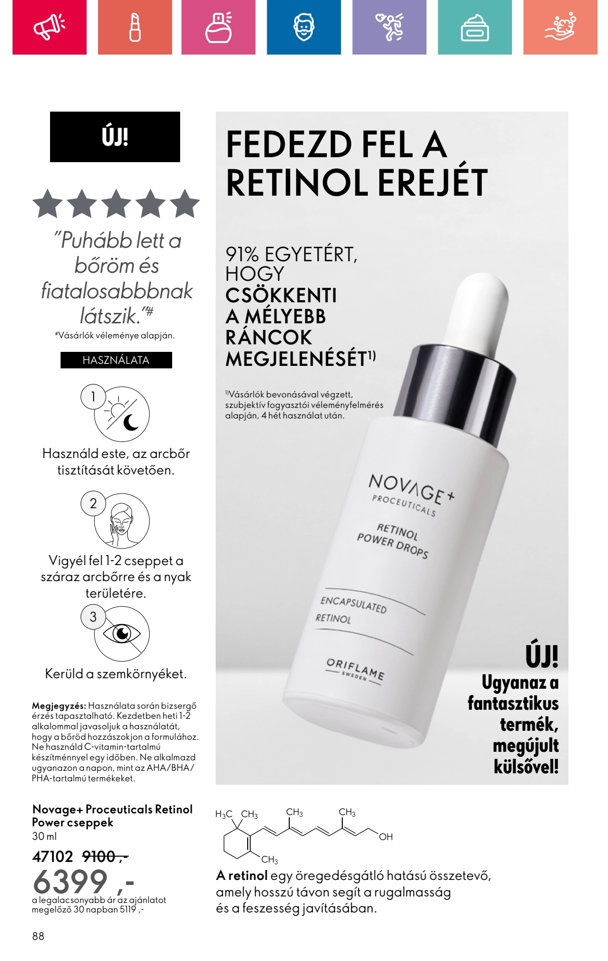 oriflame akciós újság 88 oldal