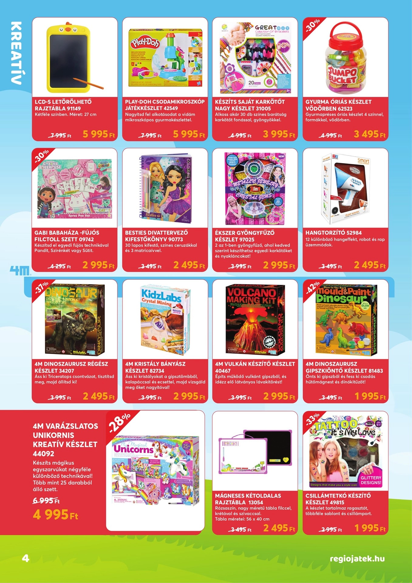 regio-jatek akciós újság 3 oldal