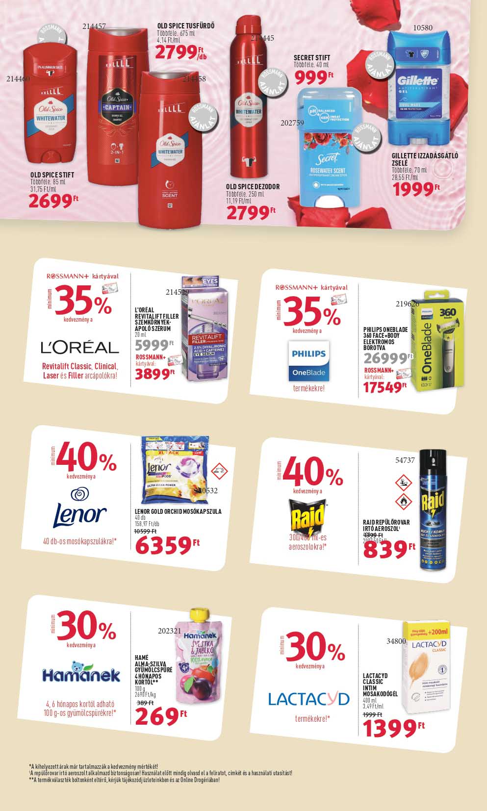 rossmann-2 akciós újság 20 oldal