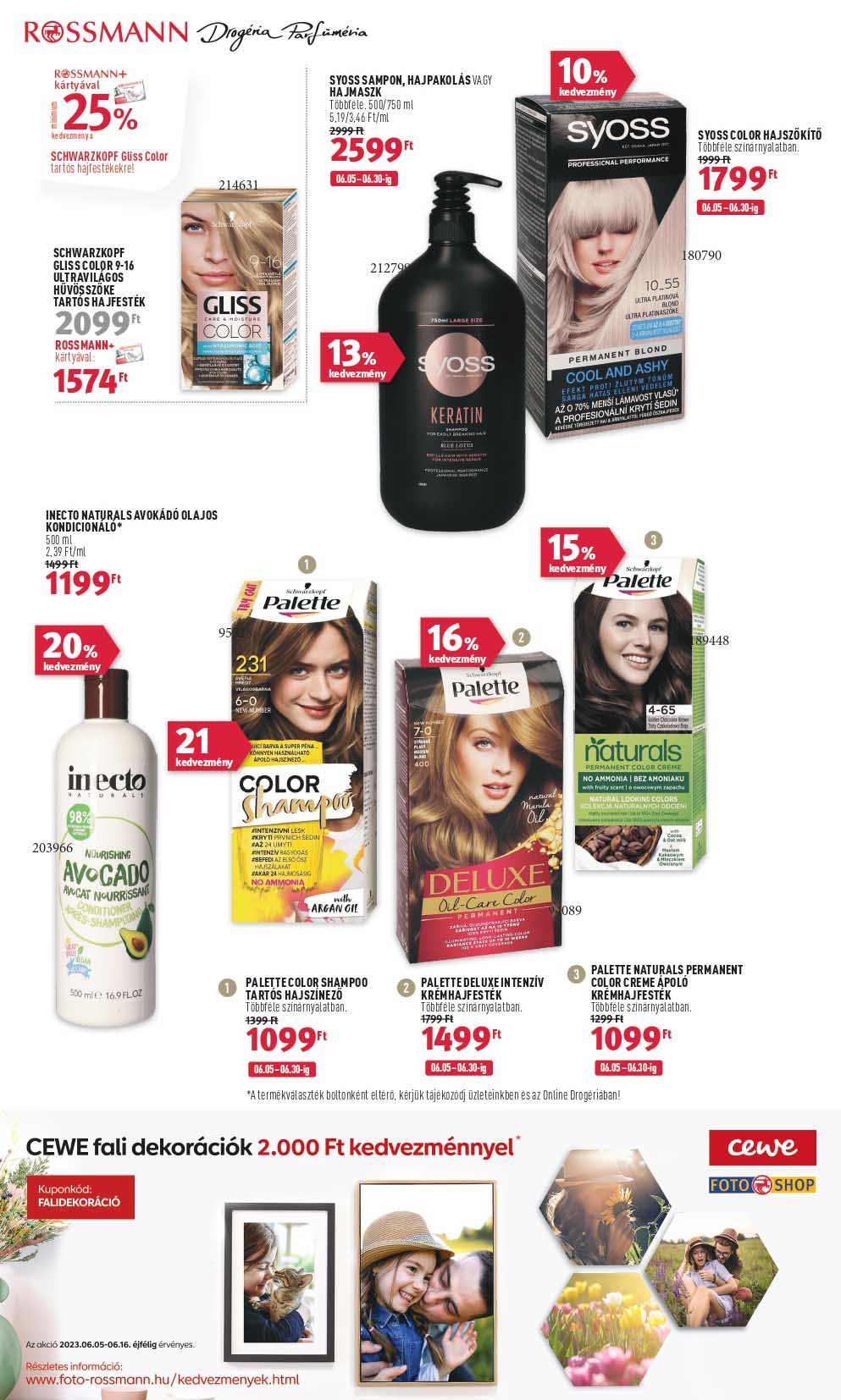 rossmann-2 akciós újság 24 oldal