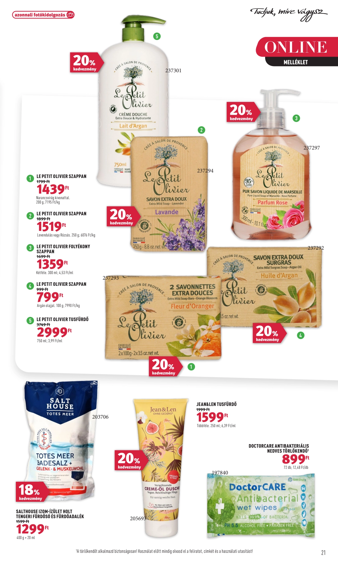 rossmann-parfumeria akciós újság 23 oldal