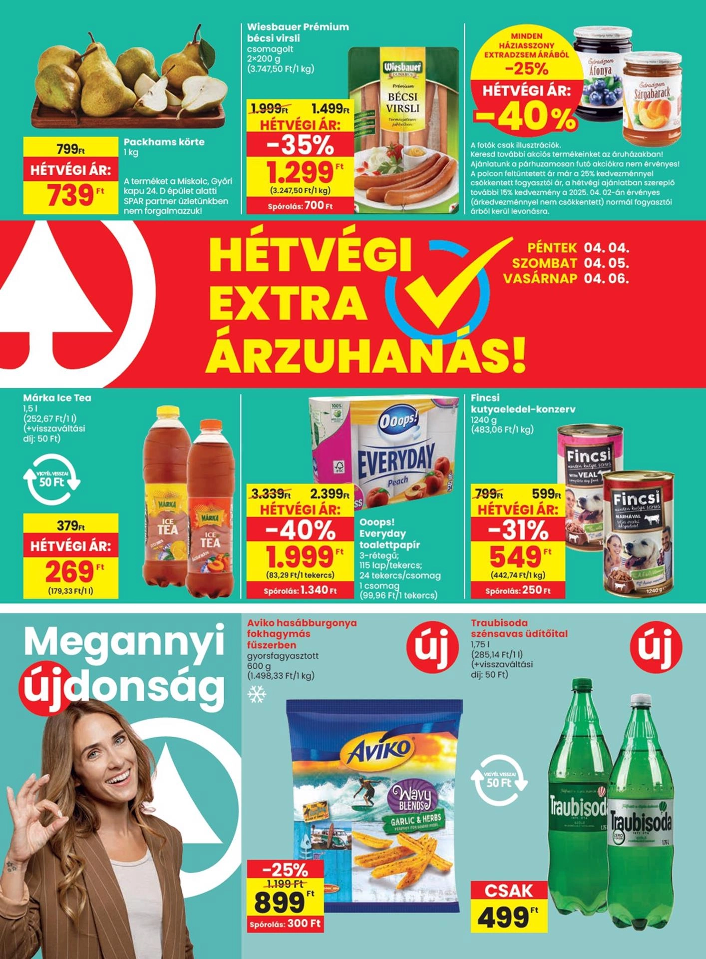 spar akciós újság 20 oldal