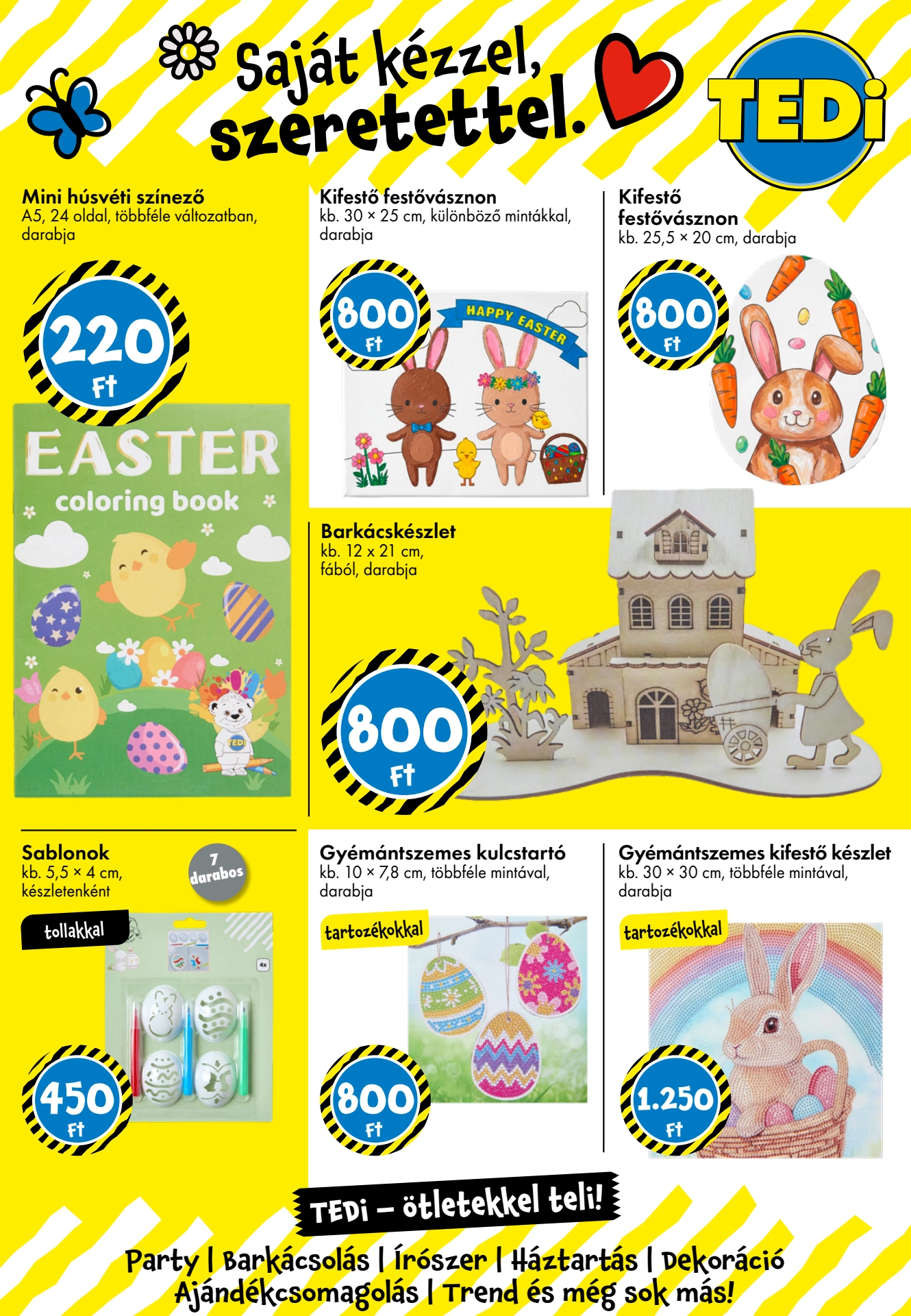tedi akciós újság 4 oldal