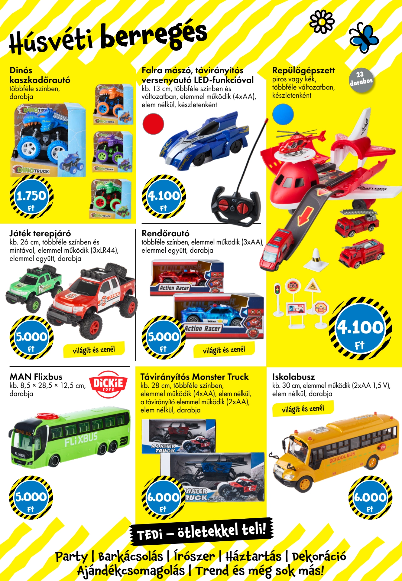 tedi akciós újság 15 oldal