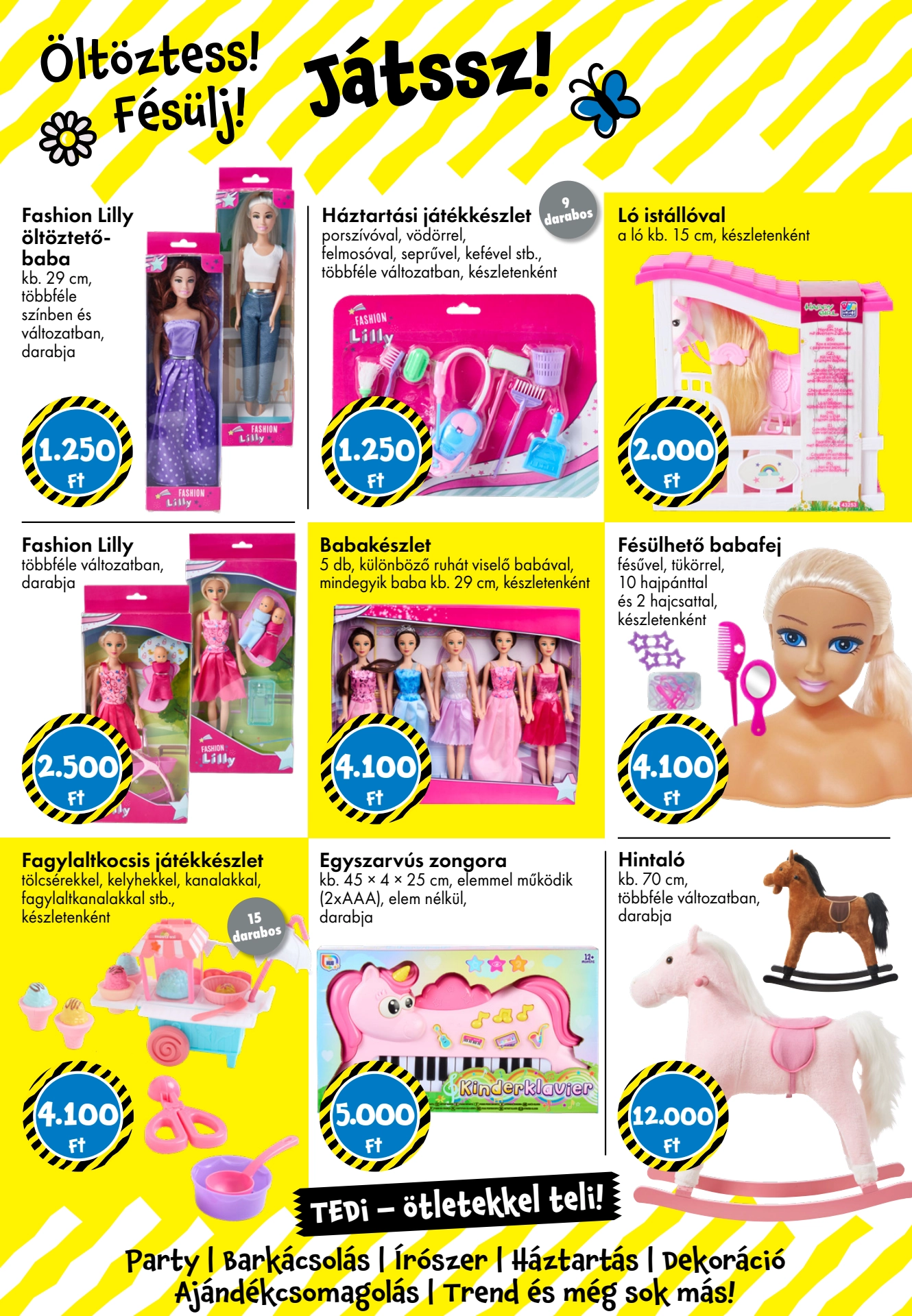 tedi akciós újság 19 oldal