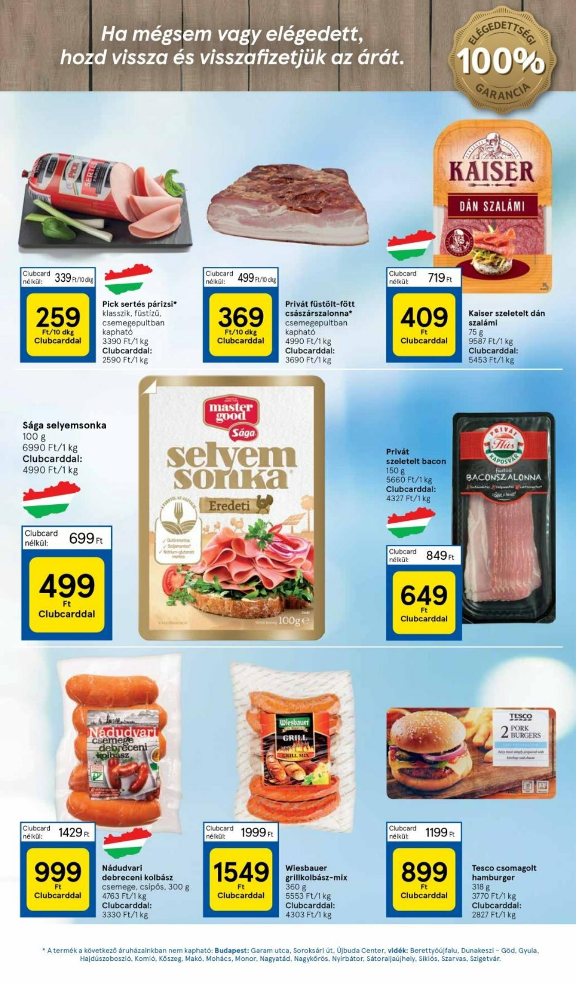 tesco akciós újság 11 oldal