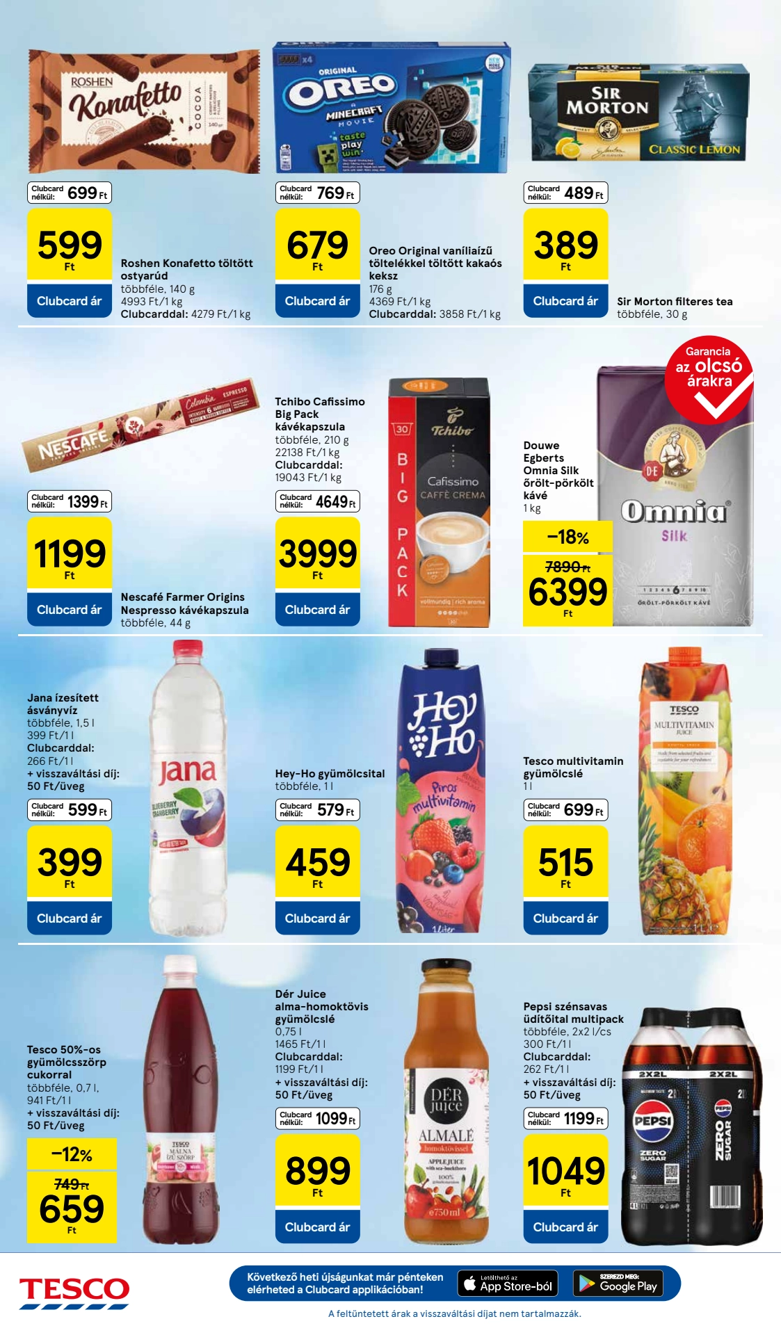 tesco-hipermarket akciós újság 28 oldal