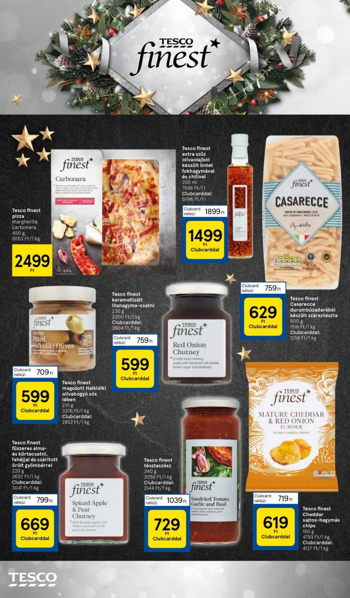 tesco-hipermarket-karacsony akciós újság 22 oldal