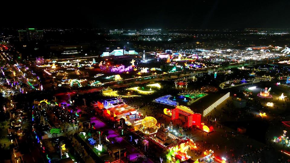 ▲2026台灣燈會在嘉義,吸引大量民眾前來賞燈。 嘉義縣政府提供