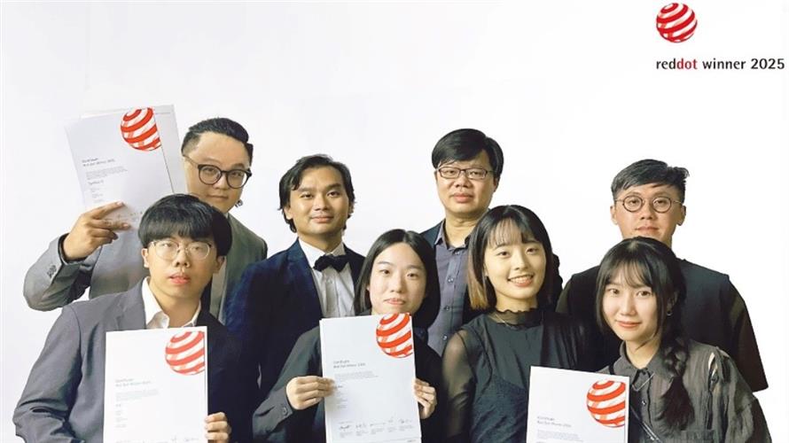 東海大學勇奪紅點設計獎四項殊榮 締造國際競賽新紀錄
