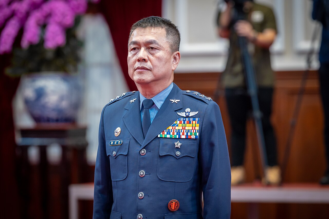 鄭榮豐上將接任參謀總長。總統府提供