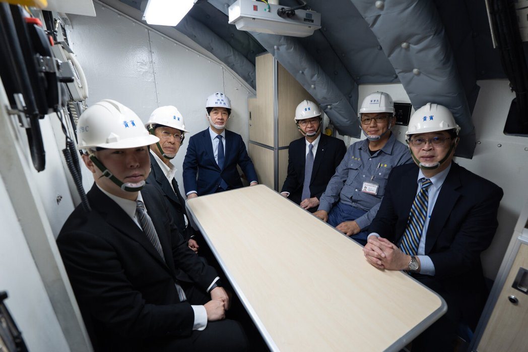▲賴清德總統首度登上「海鯤艦」，這也是海鯤號內部第一次曝光。總統府提供