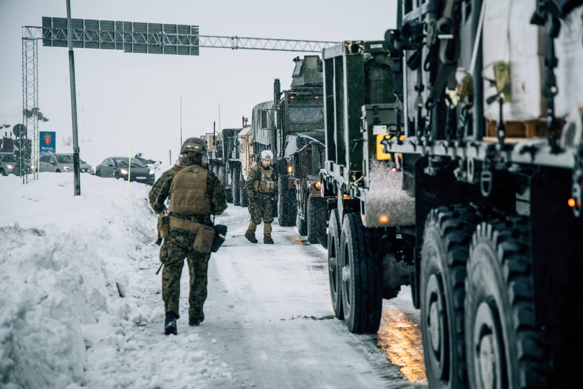 北約在芬蘭籌設「前進陸軍部隊」（FLF）建軍。翻攝X平台dana @dana916