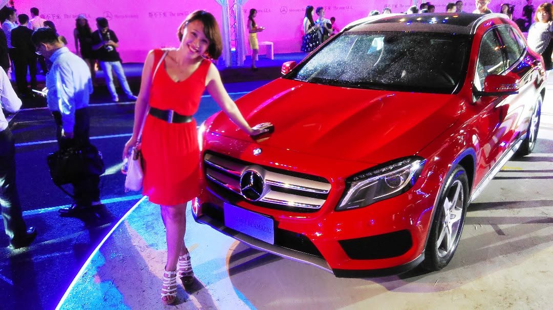 Mercedes-Benz新車發表會現場