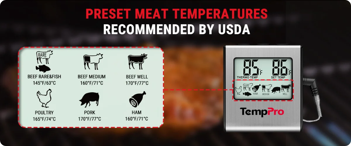 ThermoPro digitální teploměr TP-16
