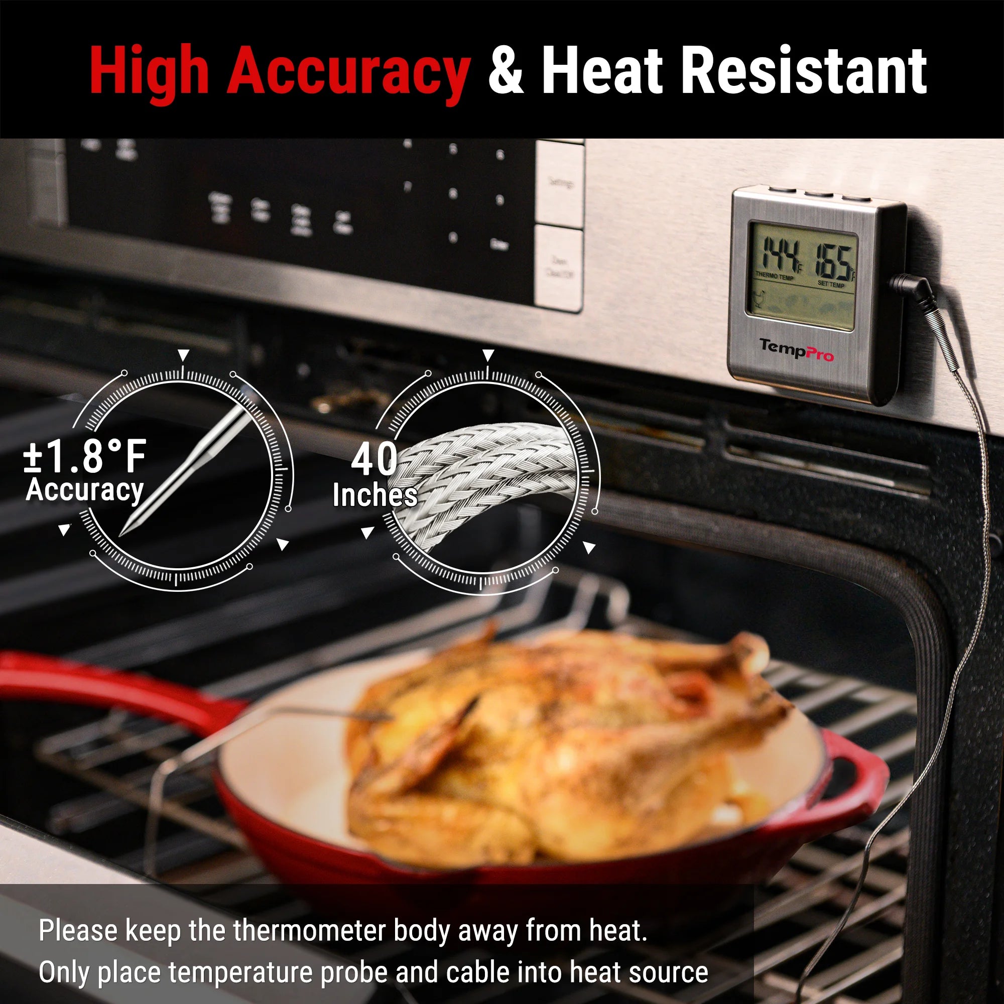 ThermoPro digitální teploměr TP-16