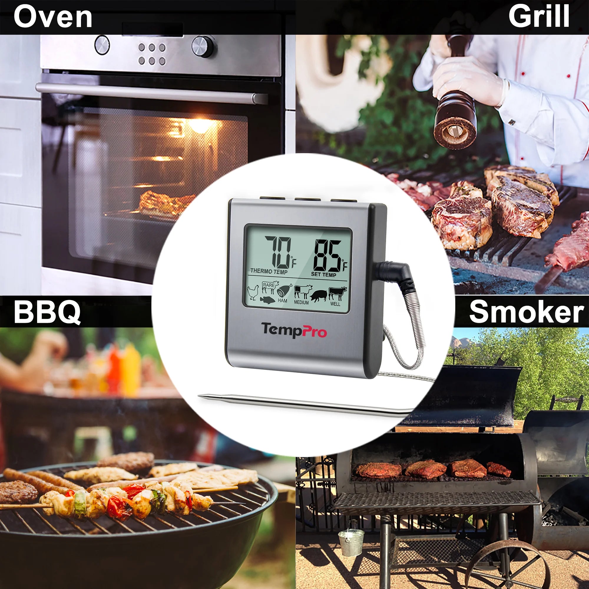 ThermoPro digitální teploměr TP-16