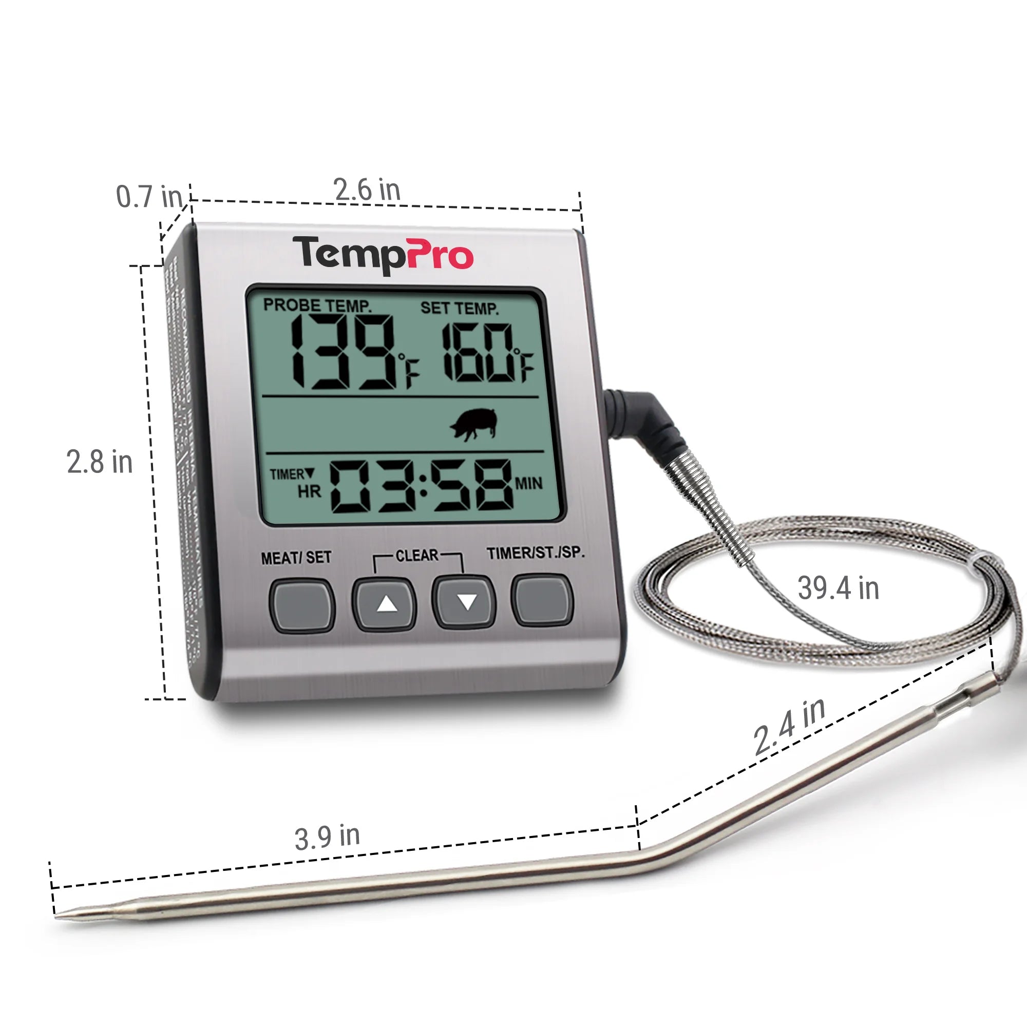 ThermoPro TP-98 pouzdro pro digitální teploměry ThermoPro TP-16, TP-16S, TP-17, TP-17H