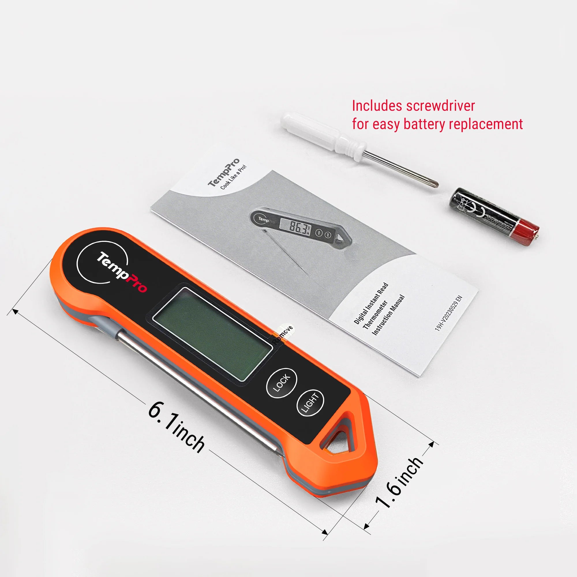 ThermoPro digitální teploměr TP-19H