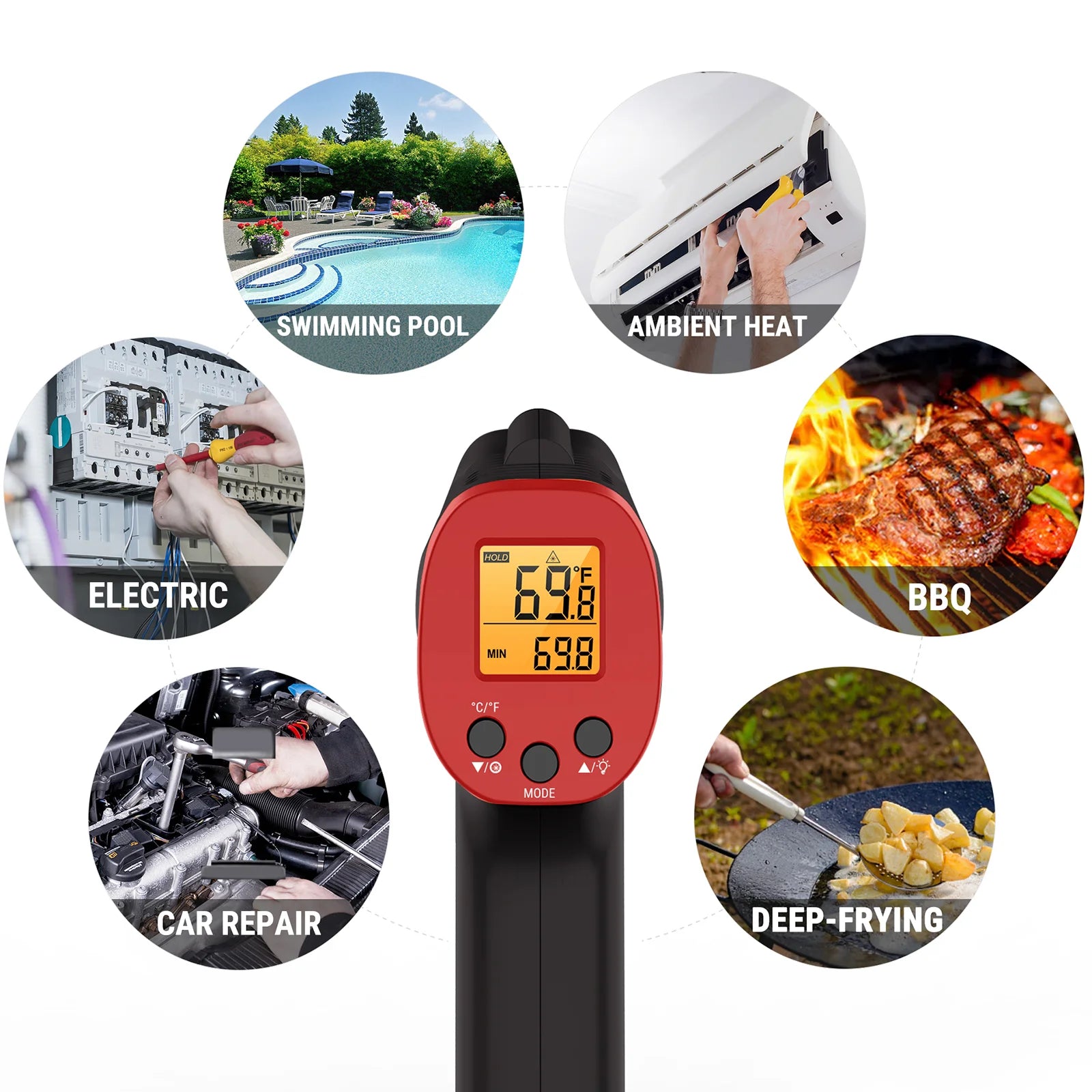ThermoPro digitální teploměr TP-30