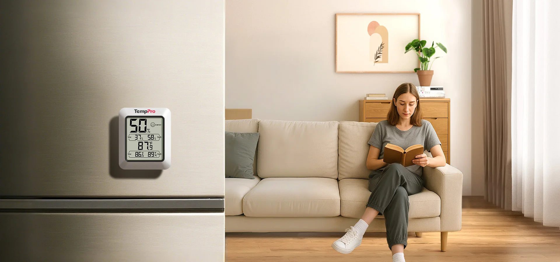 ThermoPro digitální teploměr s měřením vlhkosti TP-50