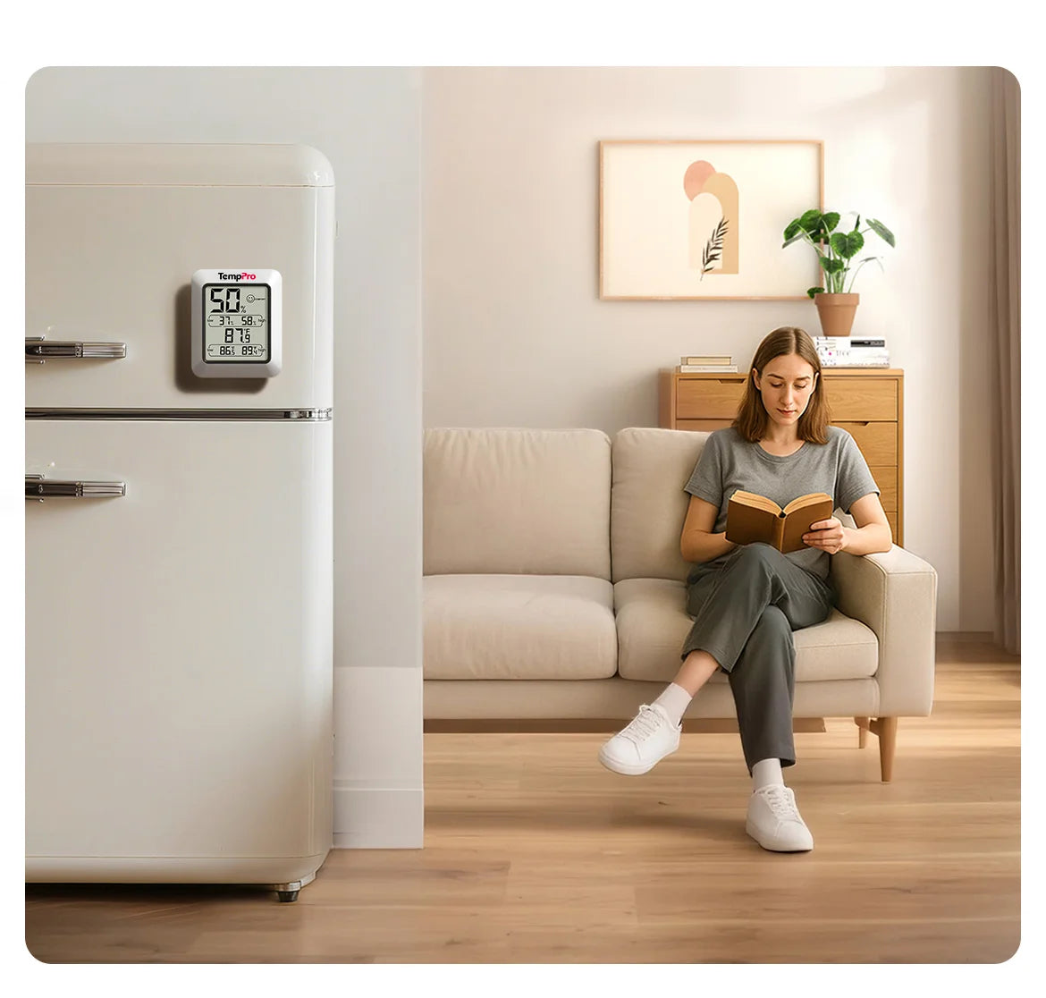 ThermoPro digitální teploměr s měřením vlhkosti TP-50