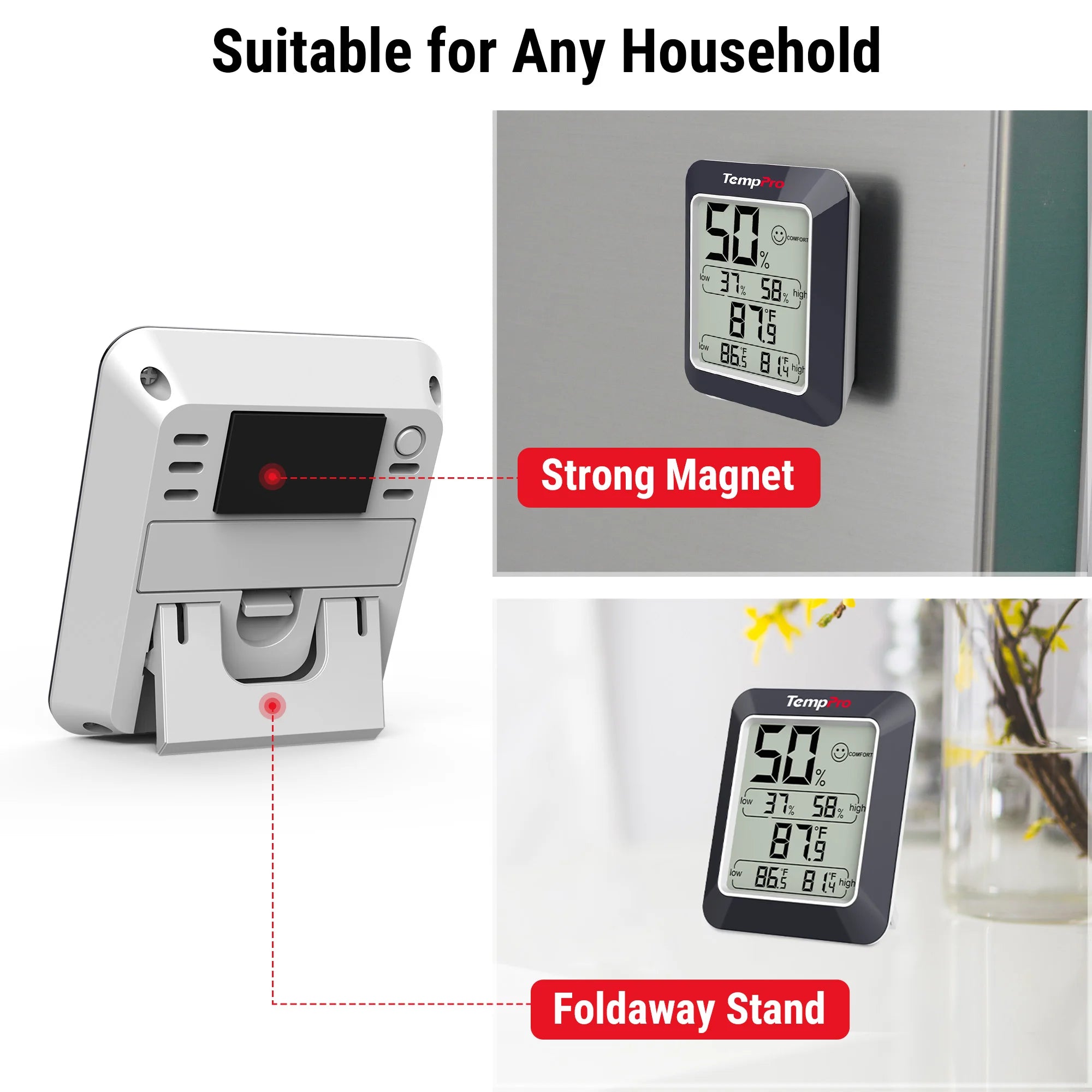 ThermoPro digitální teploměr s měřením vlhkosti TP-50