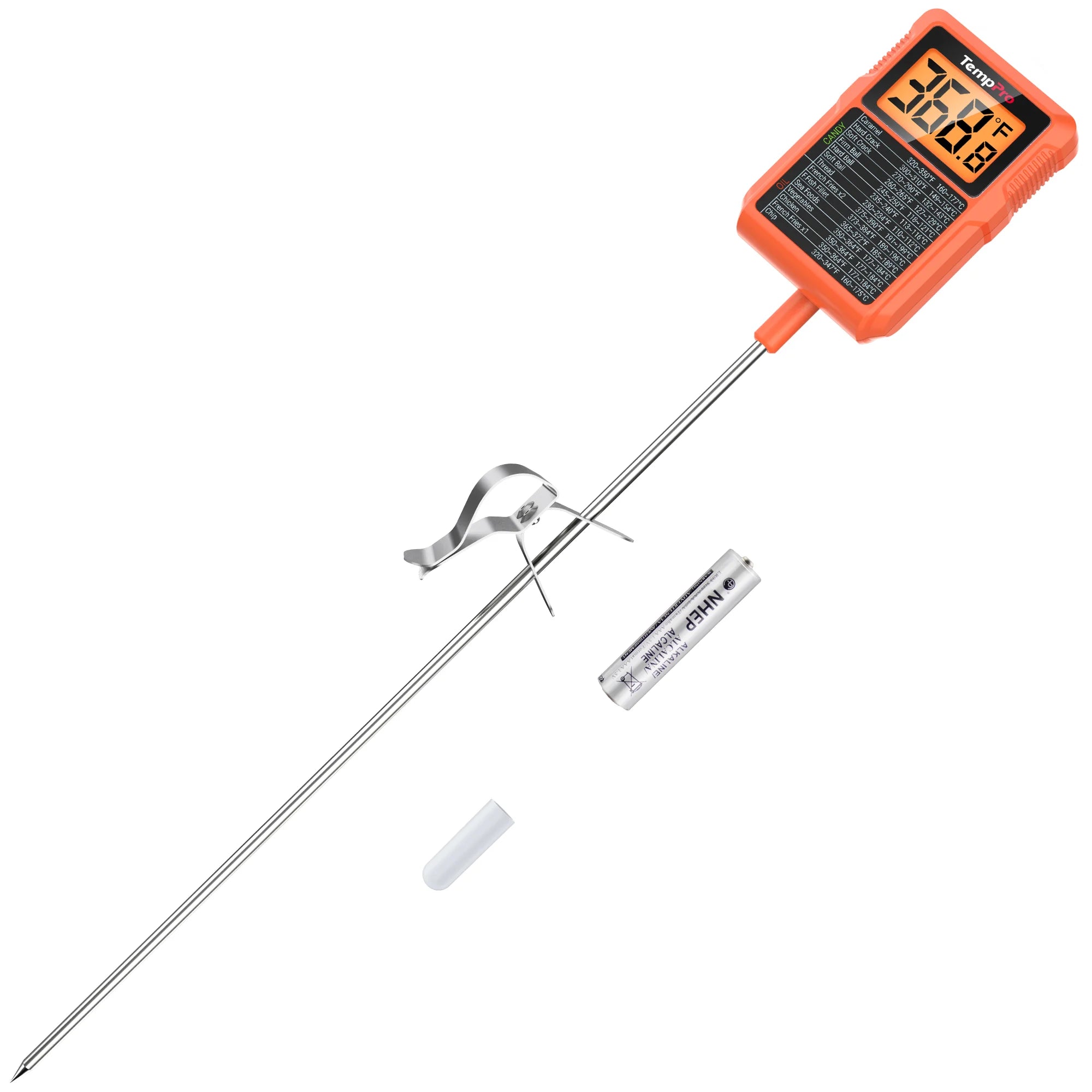 ThermoPro TP-510 digitální teploměr pro měření tekutin a vaření cukru