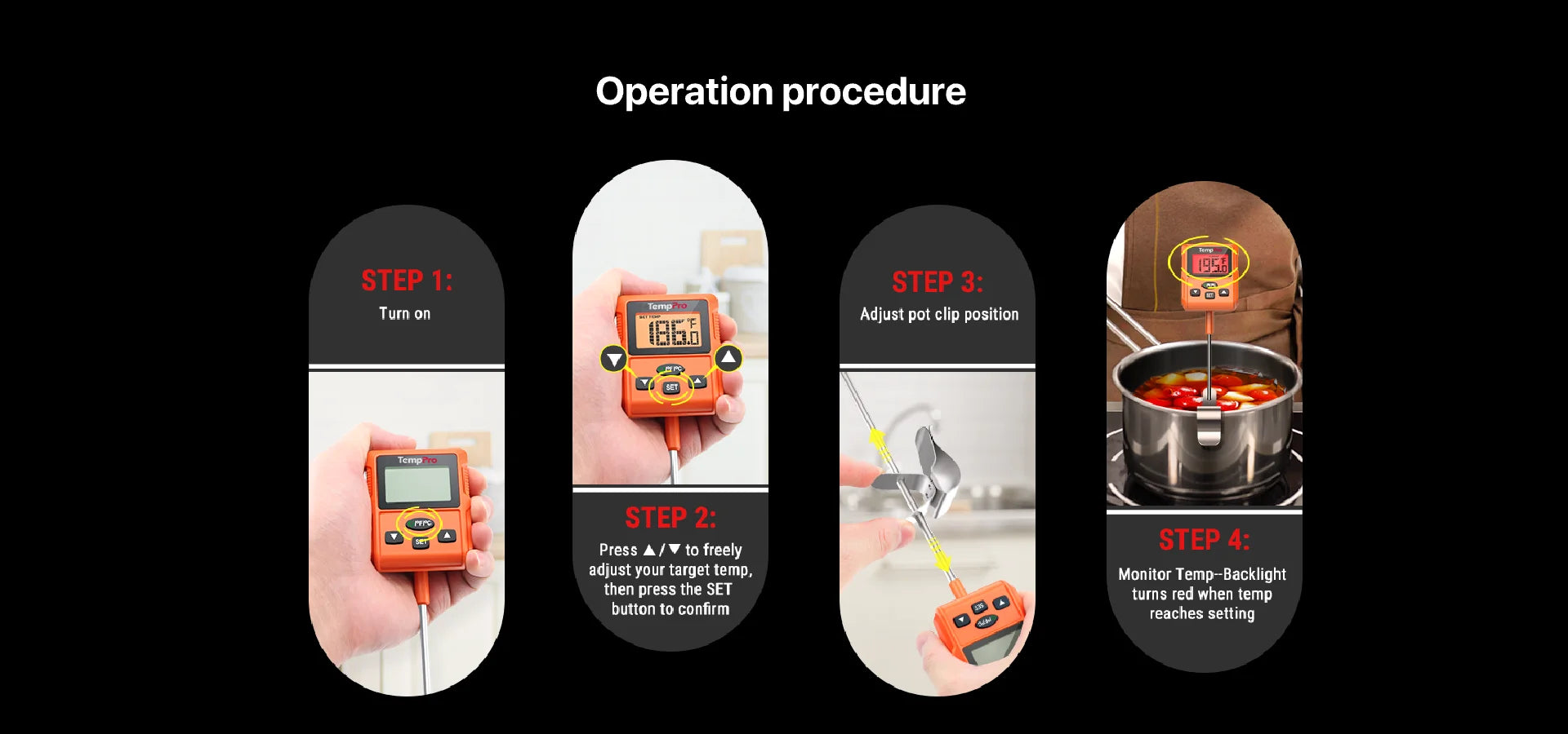 ThermoPro TP-511 digitální kuchyňský teploměr