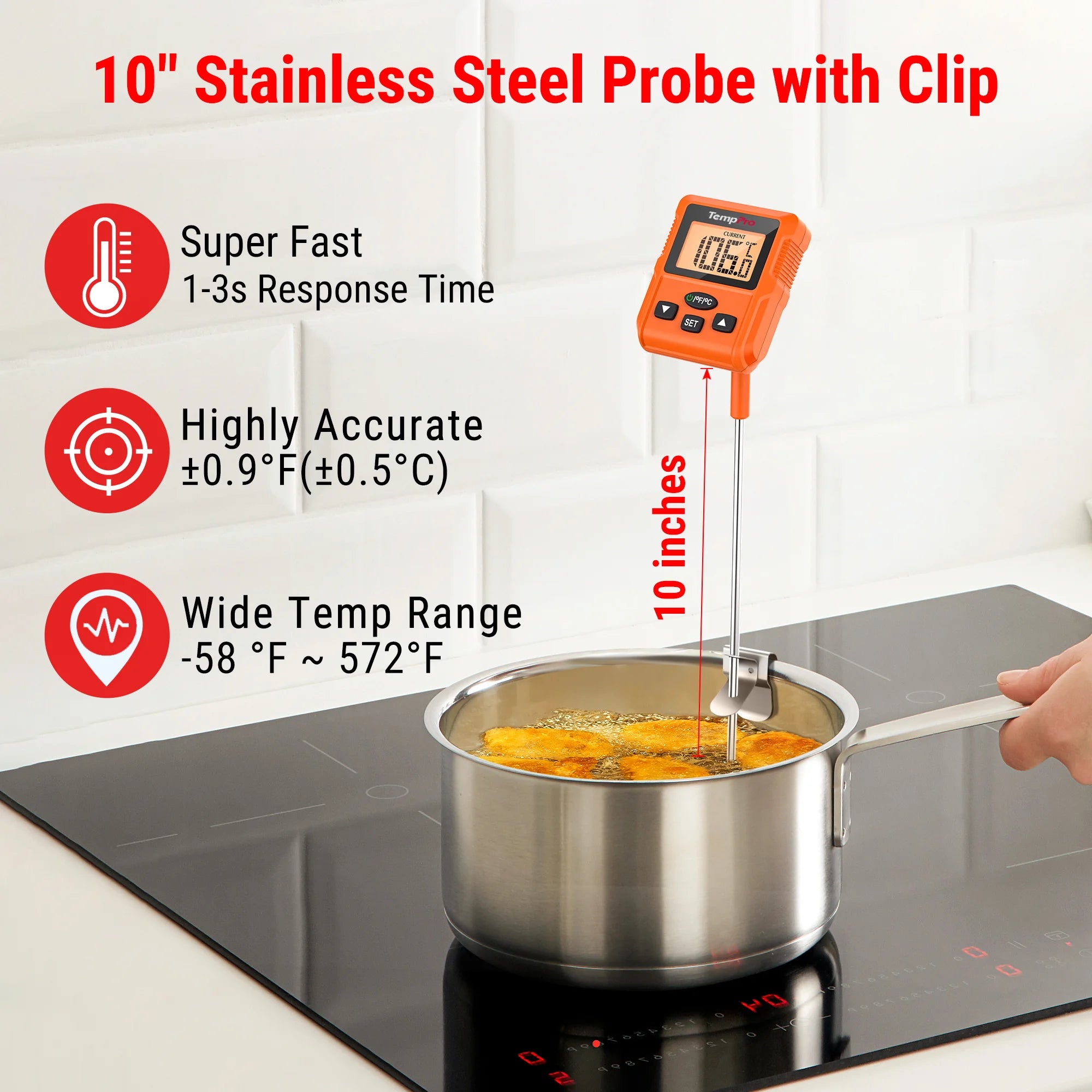ThermoPro TP-511 digitální kuchyňský teploměr