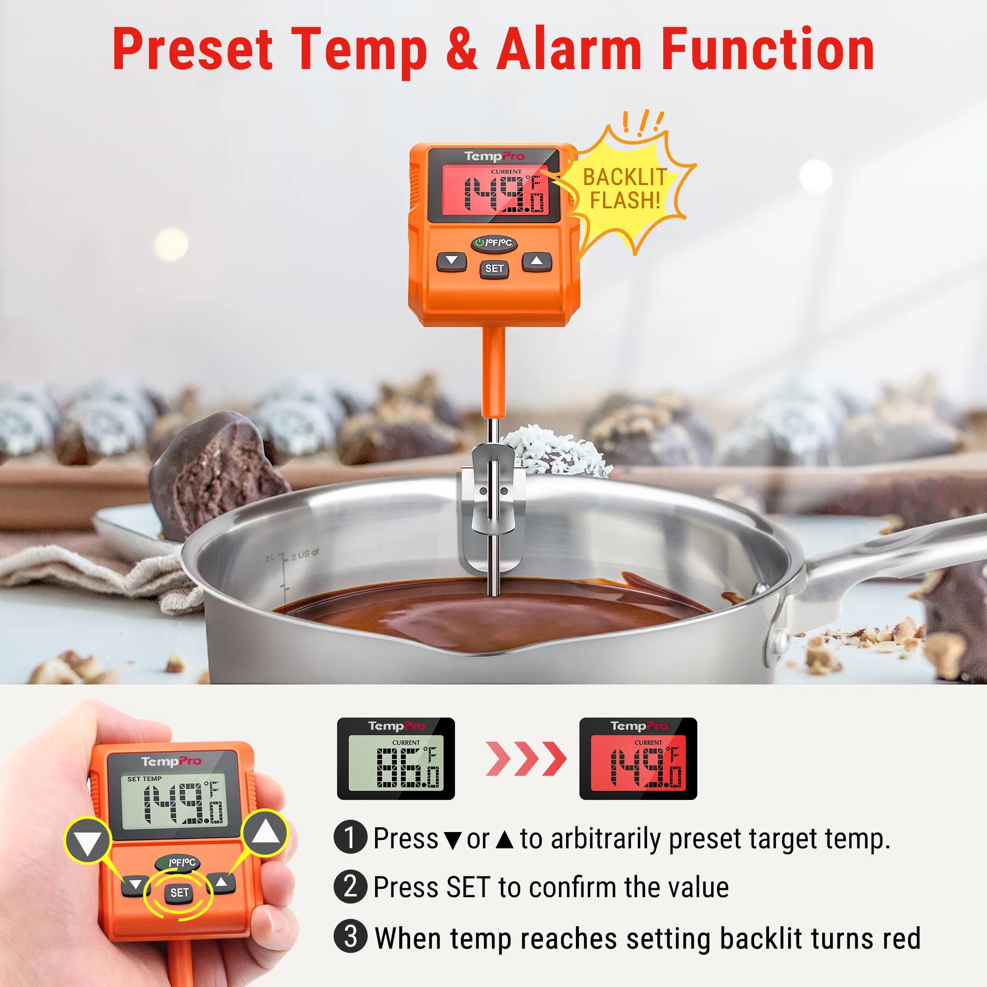 ThermoPro TP-511 digitální kuchyňský teploměr