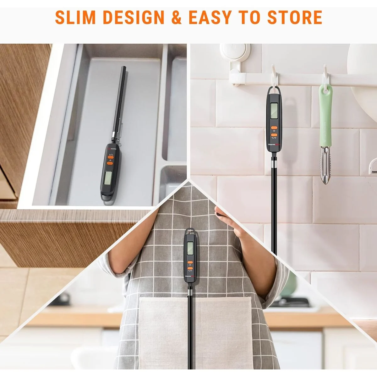 ThermoPro TP-516 digitální kuchyňský jehlový teploměr