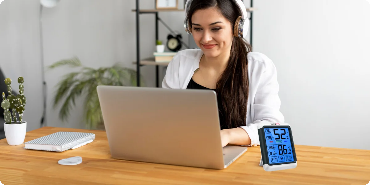 ThermoPro digitální teploměr s měřením vlhkosti TP-55
