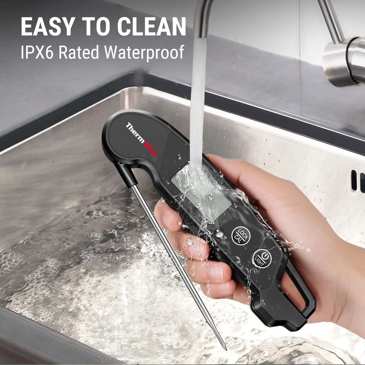 ThermoPro TP-603W digitální kuchyňský jehlový teploměr
