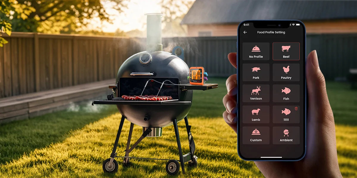 ThermoPro TP-930 digitální kuchyňský teploměr, čtyři sondy