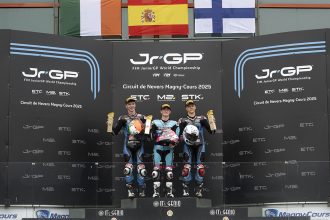 FIM JuniorGP: New names claim victory and long droughts end on soaking Sunday at Magny-Cours