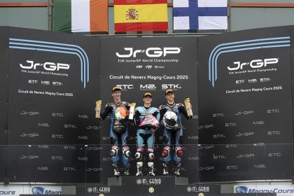 FIM JuniorGP: New names claim victory and long droughts end on soaking Sunday at Magny-Cours