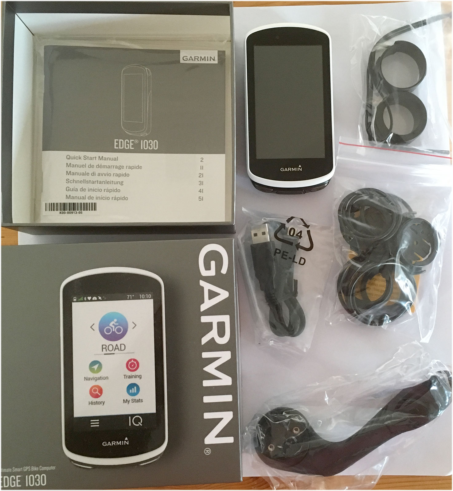 Garmin Edge 1030 Lieferumfang