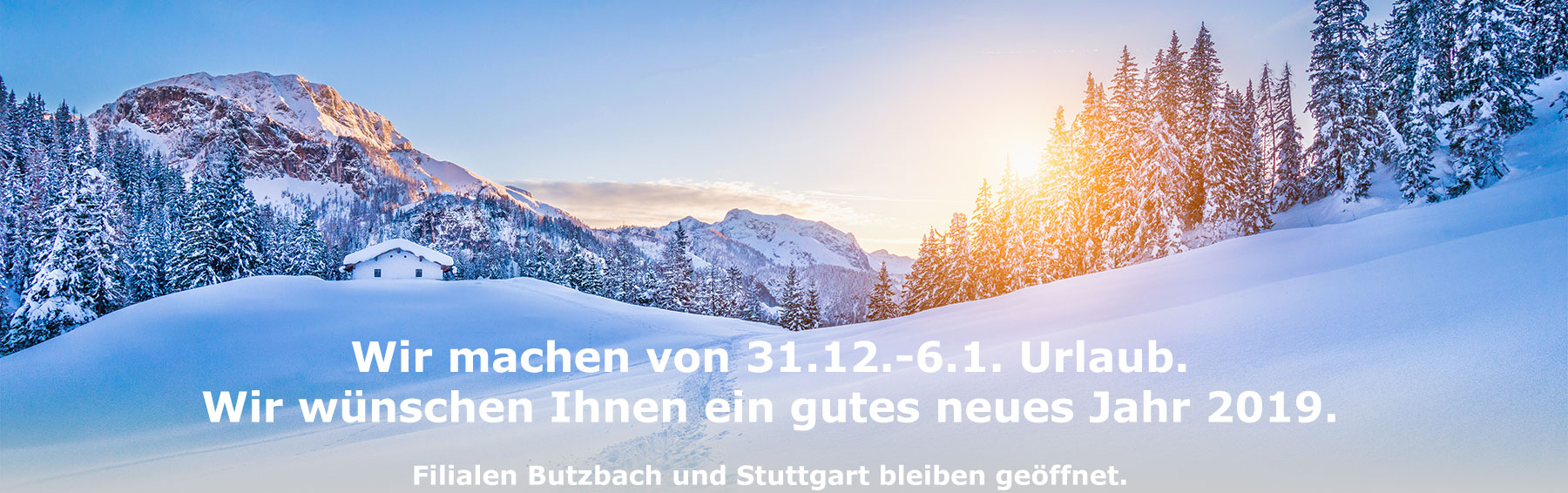 Gutes neues Jahr 2019