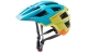 Cratoni Helm AllSet  Helme Mountainbike blue-lime-orange matt