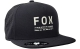 Fox Non Stop Tech Snapback Schwarz