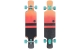 Globe Longboard Geminon Kick Agave/Sun