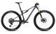 Orbea Oiz M-Pro Fully MTB 2023 Tanzanite Carbon View - Carbon Raw