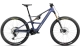 Orbea Rise Lt M10 630W E-Bike Fully 2025 Tanzanite Carbon View - Carbon Raw (Matt)