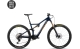 Orbea RISE M10 E-Bike Fully 2022 Blue - Gold
