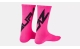 Supacaz SupaSox Twisted Sock BLACK/NEON PINK